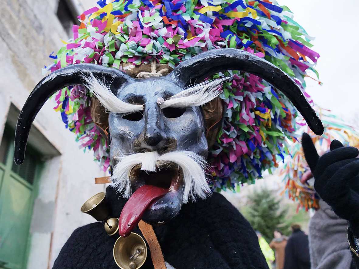 Aliano (mt) italy - the horned masks