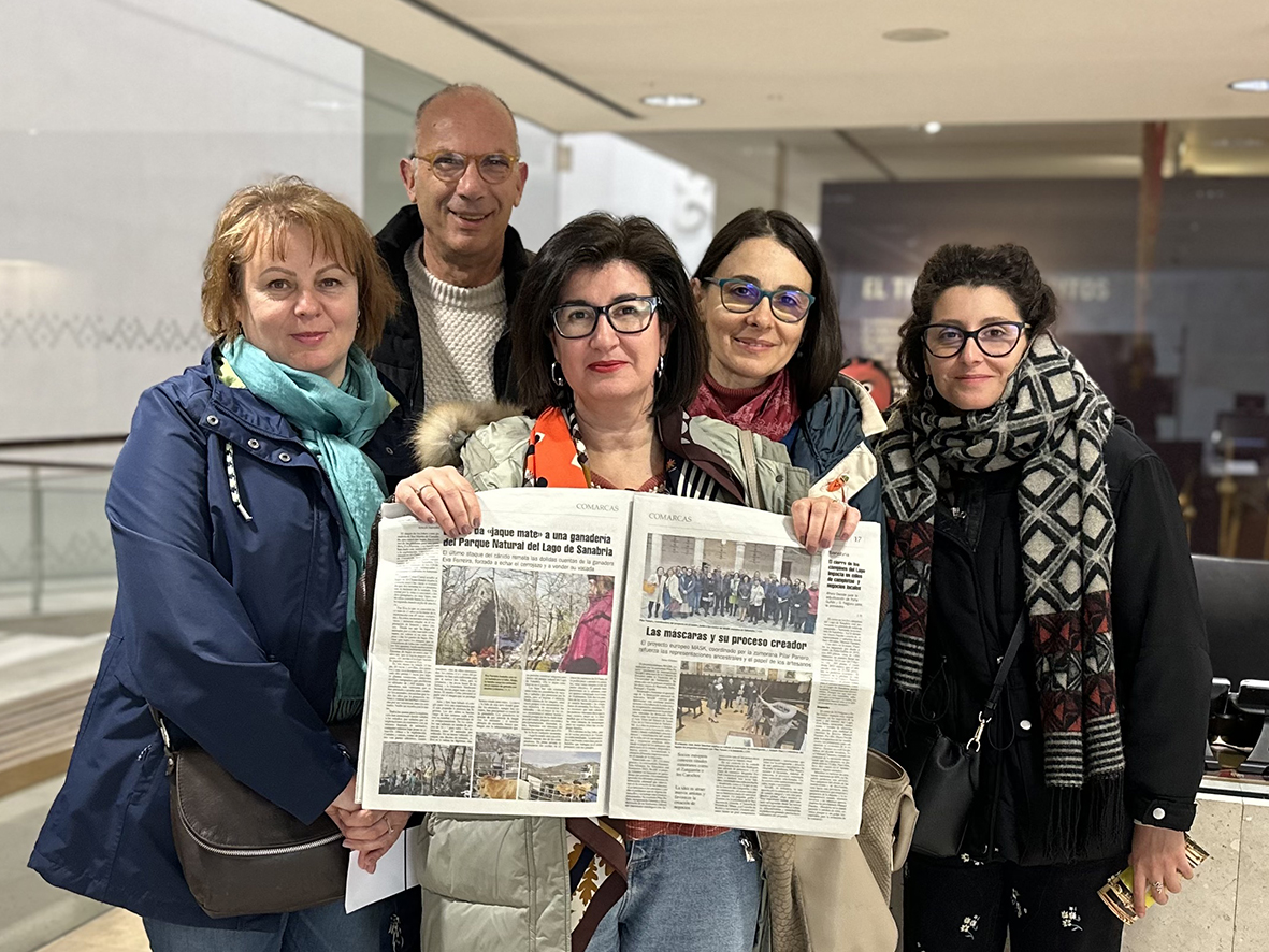 Valladolid / la stampa spagnola racconta il progetto MASKS