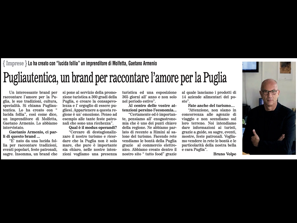 Pugliautentica.it / rassegna stampa