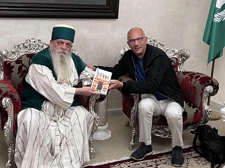 Tirana 2022 / meeting with the spiritual leader of the Dervish