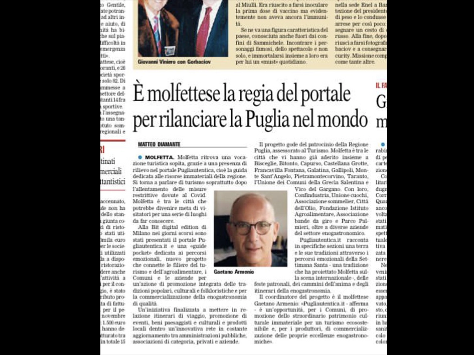 Pugliautentica.it / rassegna stampa