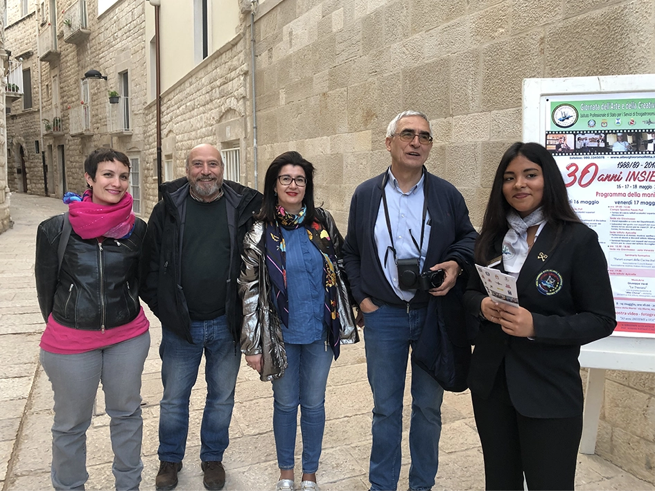 14 aprile 2019 / docenti dell'Università di Valladolid in visita a Molfetta