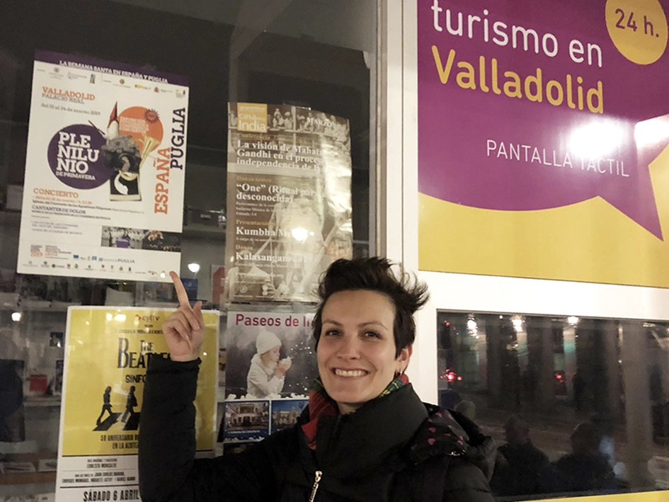 14 marzo 2019 / Valladolid / arrivo in serata