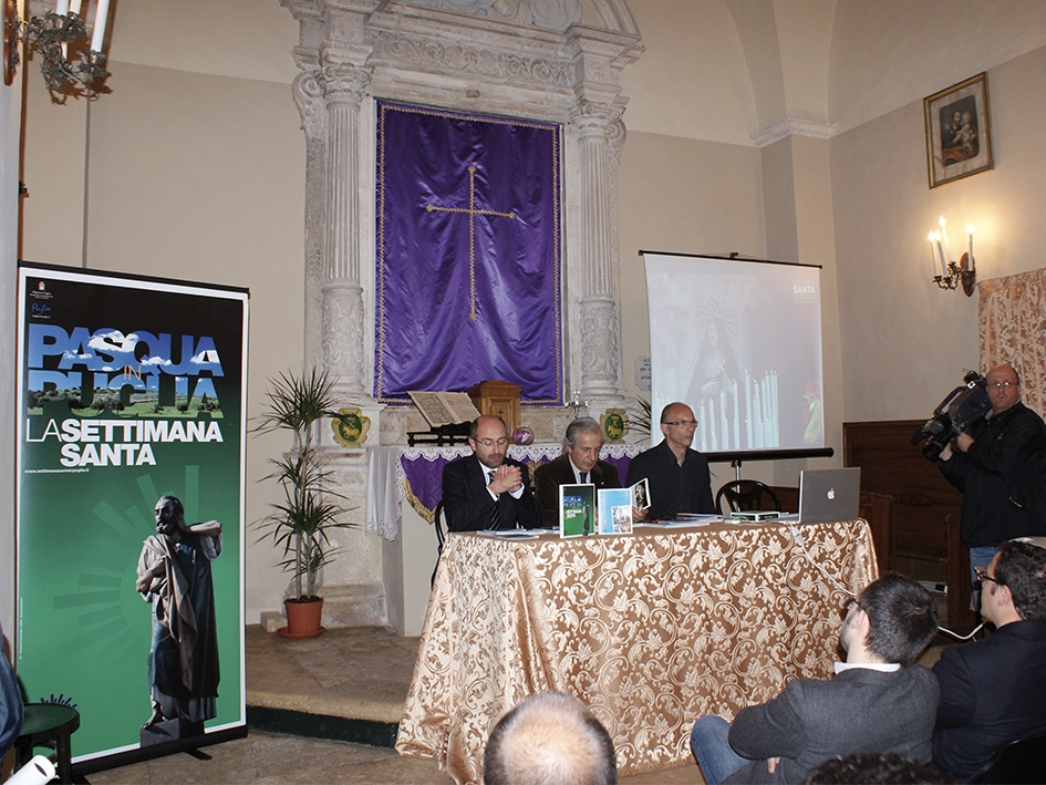 Bitonto / press conference and presentation of the tourism and cultural project to the city