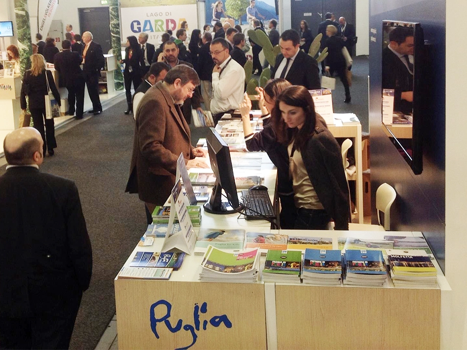 marzo 2014 / itb berlino / stand regione puglia per visitmolfetta.it