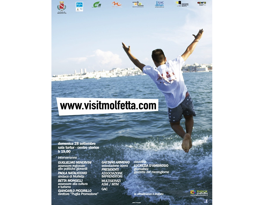 28 settembre 2014 / presentazione del portale web multilingue visitmolfetta.it