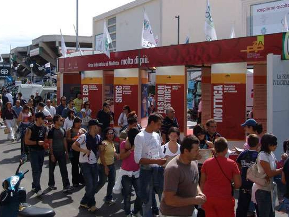 Bari / Fiera del Levante / lo stand espositivo condiviso fra le aziende