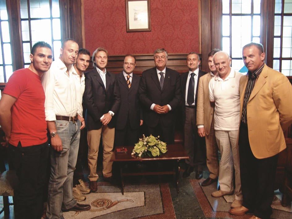 entrepreneurs meet the president of the province of Bari, Dr Vincenzo Divella