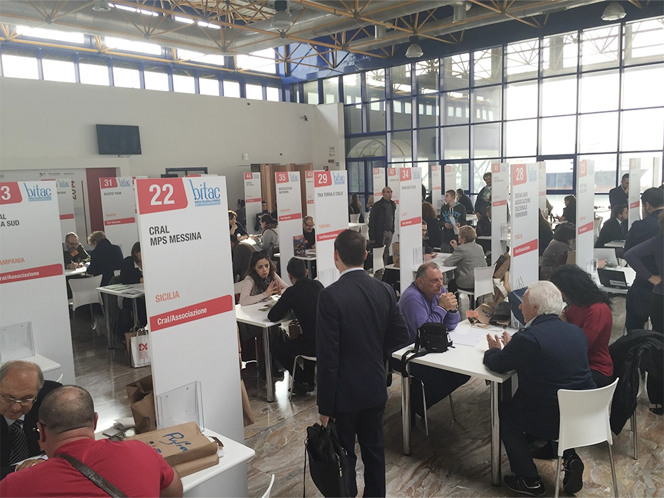 Bari / fiera del levante / meeting with buyers