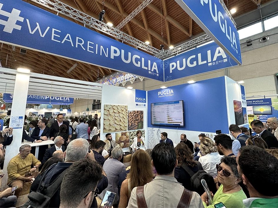 October 2023 / TTG Rimini / Apulia stand