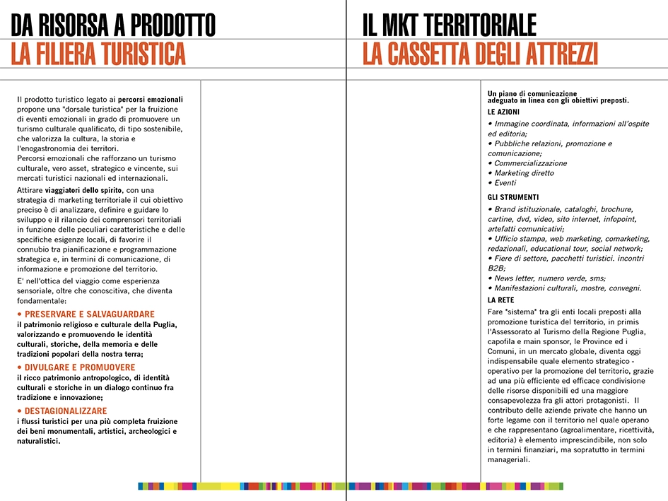 a project proposal for sustainable tourism in apulia