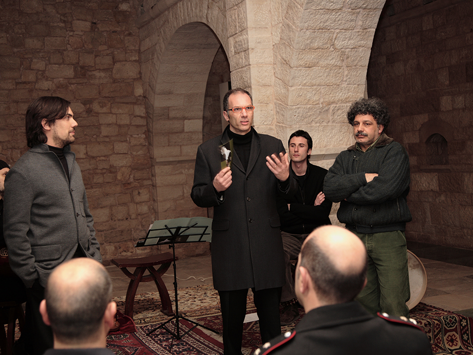 opening night with Giovannangelo De Gennaro and Paolo de Santoli