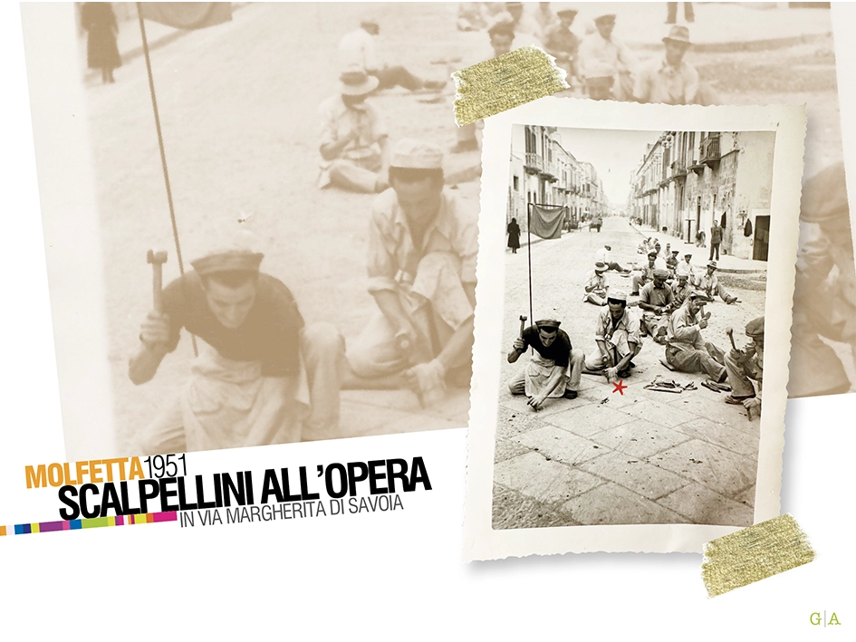 Molfetta / padre all'opera