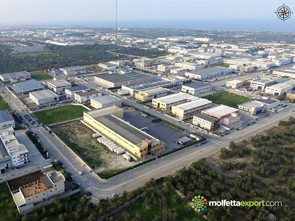 panoramic photo of the industrial zone